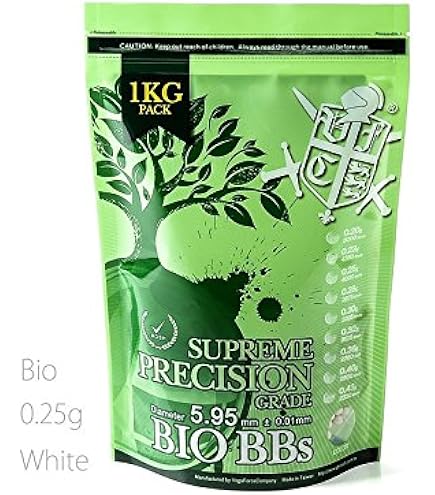 バイオBBs Amazon.co.jp: VFC 超精密 BB弾 生分解性PLAバイオ/White 0.28g (1kg